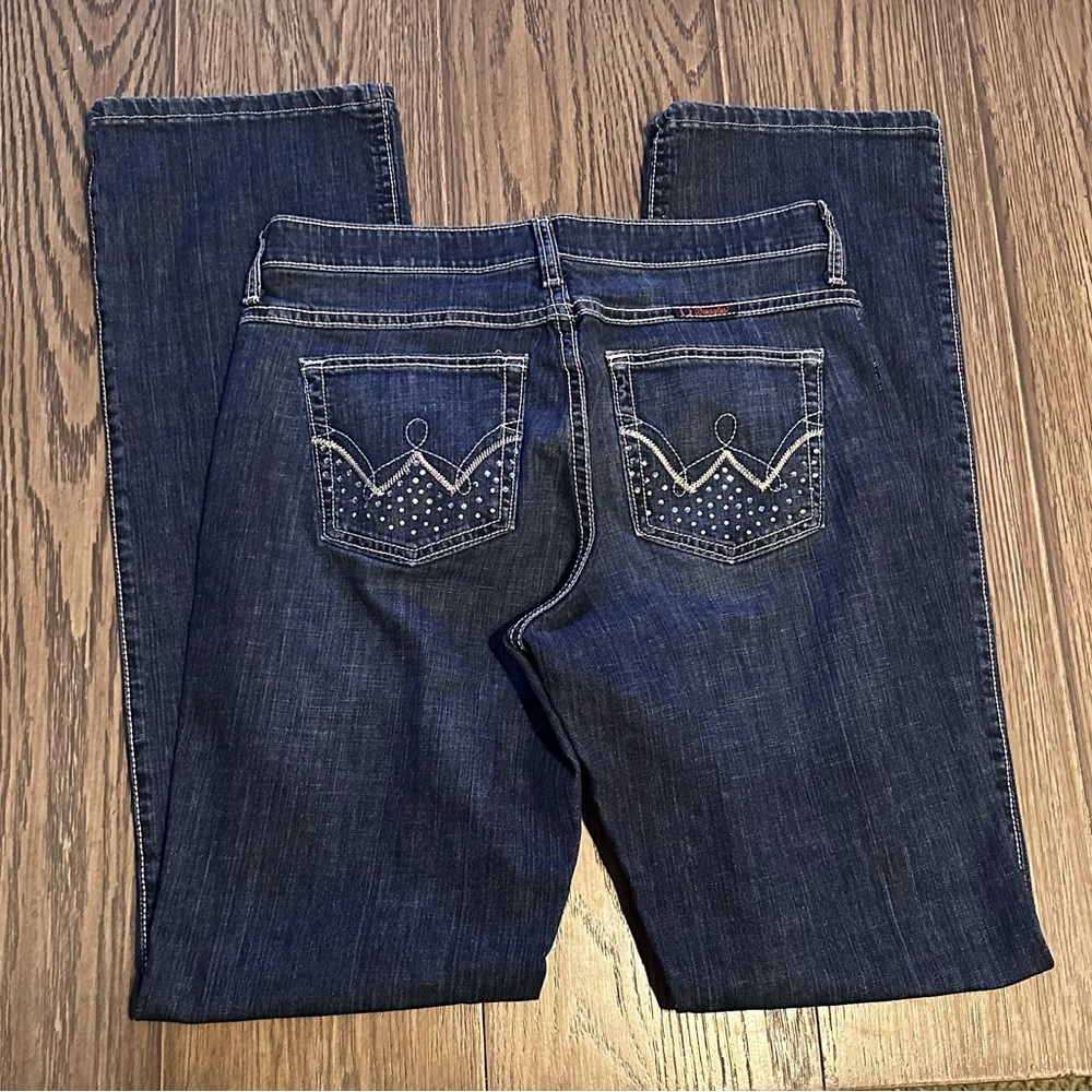 Wrangler Women's Dark Blue Boot Cut Jeans